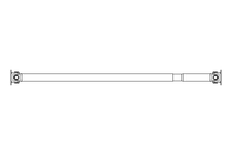 Gelenkwelle D=150 L1=2090 L2=2150