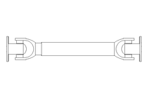 Gelenkwelle D=58 L1=310 L2=390