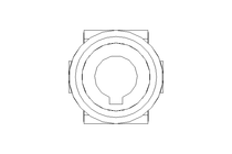 Universal joint shaft D=32 L1=450 L2=510