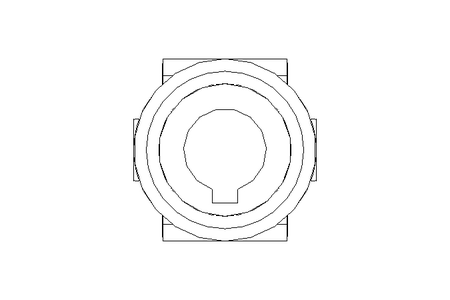 Universal joint shaft D=32 L1=450 L2=510