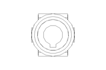 Universal joint shaft D=32 L1=695 L2=755