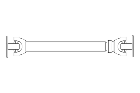 Gelenkwelle D=90 L1=535 L2=780