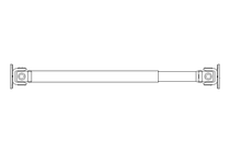 Gelenkwelle E100/6 L= 870/1220