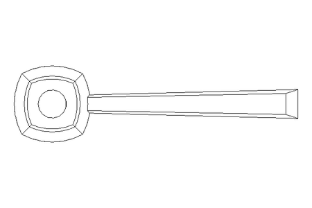 CLAMPING LEVER  501-100-M16-SW