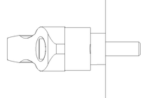 Klemmhebel M6x15