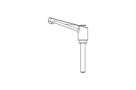 Klemmhebel M6x40