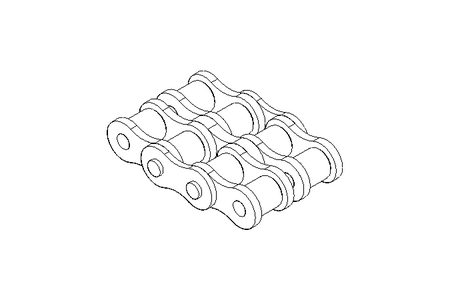 Zweifachrollenkette 16B-2 D8187