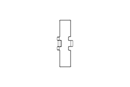 Scharnierbandkette SSC812K600 B=152,4