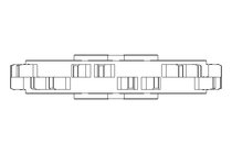 CHAIN WHEEL CS 1000 12-30   895.02.17