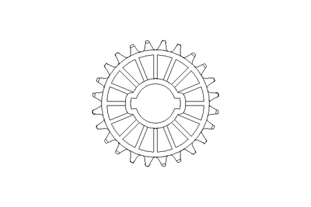 CHAIN WHEEL CS 1000 12-30   895.02.17