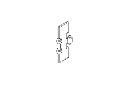 Cadena de charnelas SSF815-4,5IN B=114,3