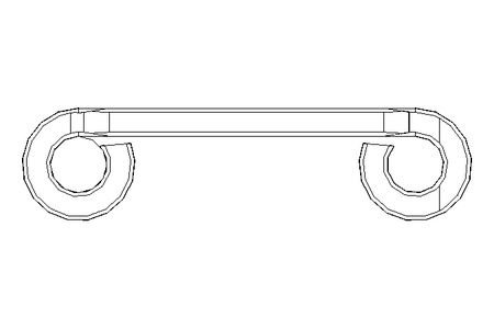 Cadena de charnelas SSF815-4,5IN B=114,3