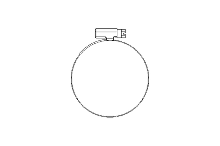 Schlauchklemme D75-90 B5 A2/A2/A2