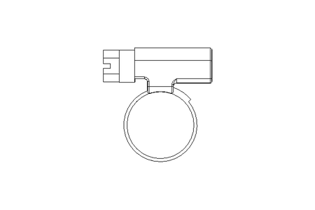 Hose clamp D=17-26 B=12