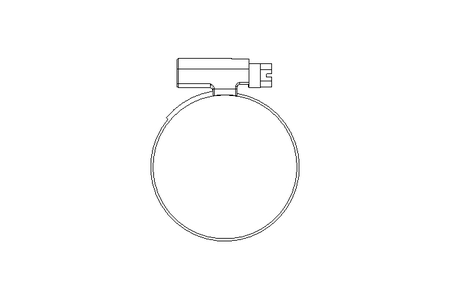 ЗАЖИМ ДЛЯ ШЛАНГА 50-70 B=12 A2/ST:ZN