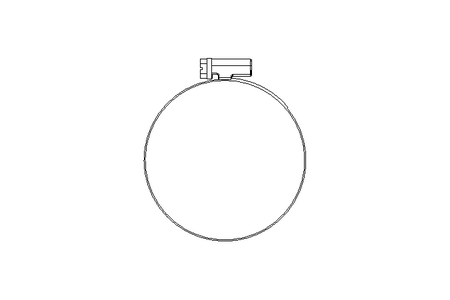 Schlauchschelle D122-157 B20 A2/A2