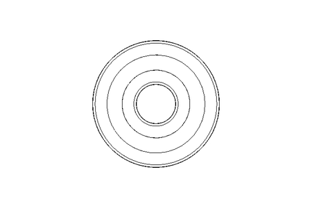 Deep groove ball bearing S625 2RS 5x16x5