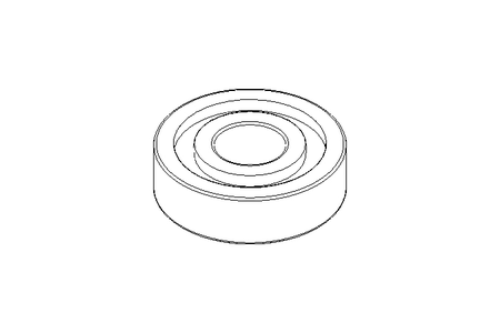 Roulem. rainuré à billes 609 2RS 9x24x7