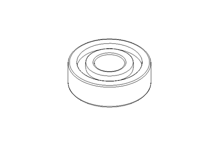 Rillenkugellager 607 2RS1 7x19x6