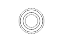 Deep groove ball bearing 6205 RS 25x52