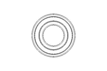 Rillenkugellager 6205 RS 25x52x15