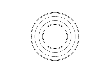 Cuscin.scanalato a sfera 6208 NR 40x80