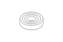 Deep groove ball bearing 6408 40x110x27