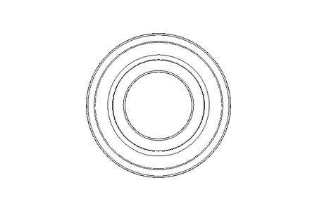 Cuscin.scanalato a sfera 63002 2RS 15x32