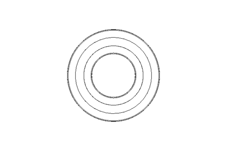 Cuscin.scanalato a sfera 16004 20x42x8