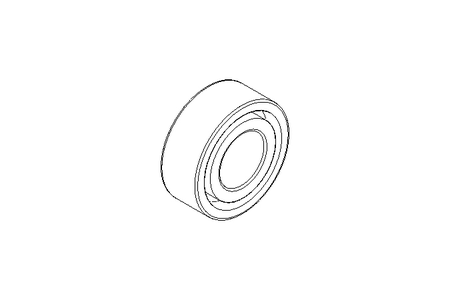 Ang.-cont. ball bearing 3206 2RS 30x62