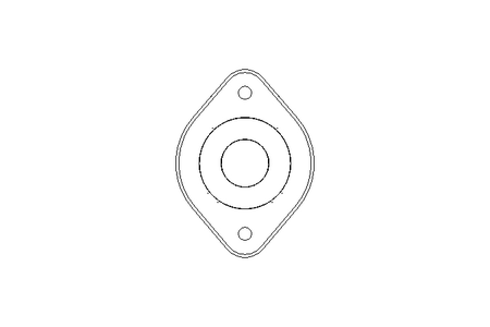 FLANGE BEARING     PCST40 AH23