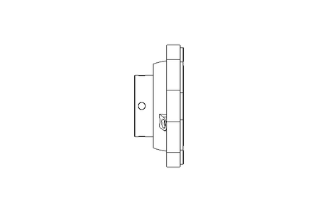 Mancal de flange PCST AH23 40x156x45,6