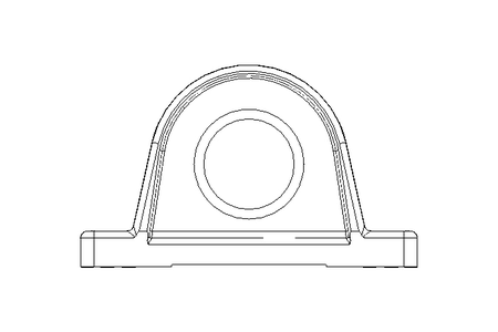 Pillow block RASE S 70x79.4x66.1