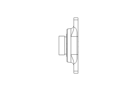 Cuscinetto flangiato RCJT 40x105x56,3