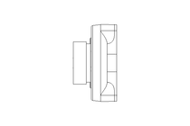 Flange bearing RCJT 40x105x56.3