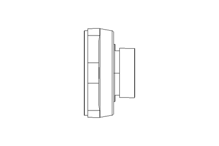 Mancal de flange RCJTZ FA125.8 40x105