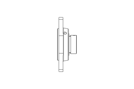 Mancal de flange RCJTZ FA125.8 40x105