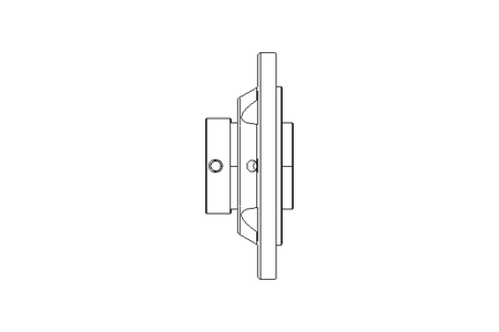 Rodamiento con brida RFE 50x165x62,7