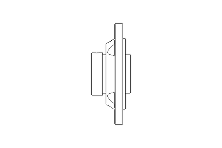 Rodamiento con brida RFE 50x165x62,7