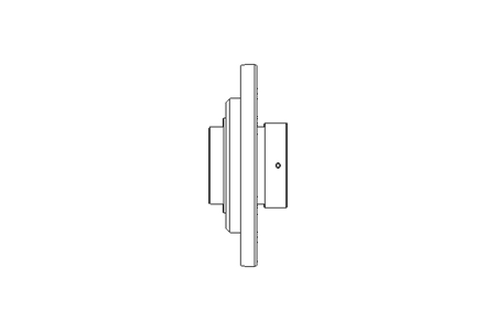 Rodamiento con brida RME 50x165x62,7