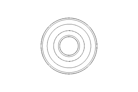 Roulem. rainuré à billes W619 2ZZ 2x6