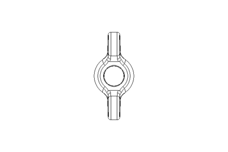 Flügelmutter M10 A2 AmerikanischeForm