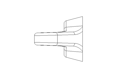 Барашковая гайка M10 A2