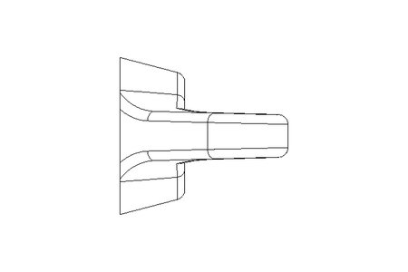 Барашковая гайка M10 A2