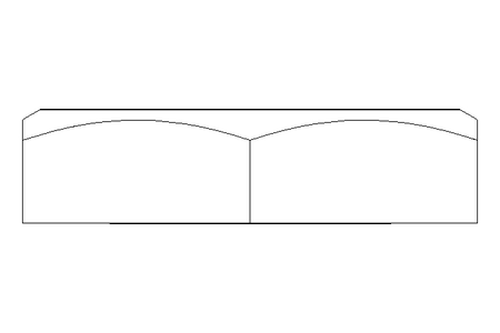 Гайка с трубной резьбой B G1/2" A2