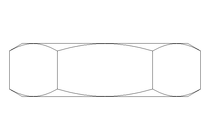 Tuerca hexagonal M48x3 St-Zn DIN439