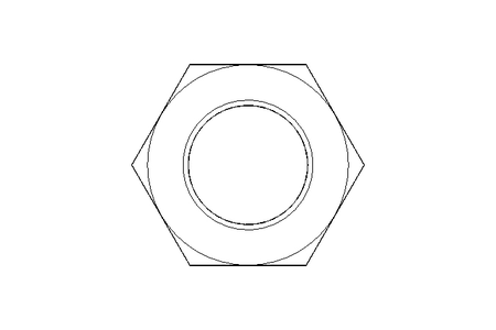 Écrou hexagonal M48x3 St-Zn DIN439