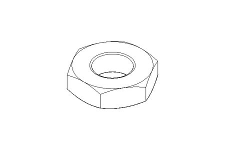 六角螺母 M10x1,25 A2 DIN439