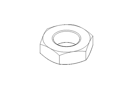 Porca sextavada M10x1 A2 DIN439