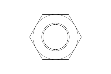 Écrou hexagonal M12 St-Zn DIN439